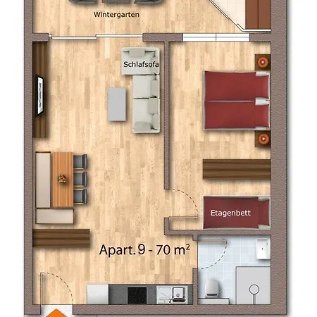 Apartment Berg Aparts Faschina - 09 Fontanella